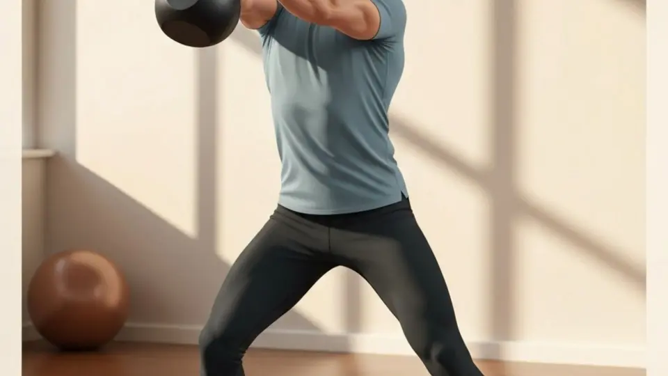 Kettlebell swing teknik steg för steg