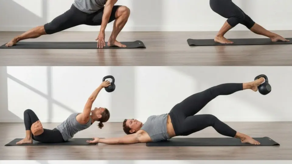 Yogamatta tjocklek och grepp hemma