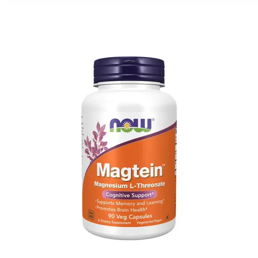 NOW Magtein 90 kapslar produktbild
